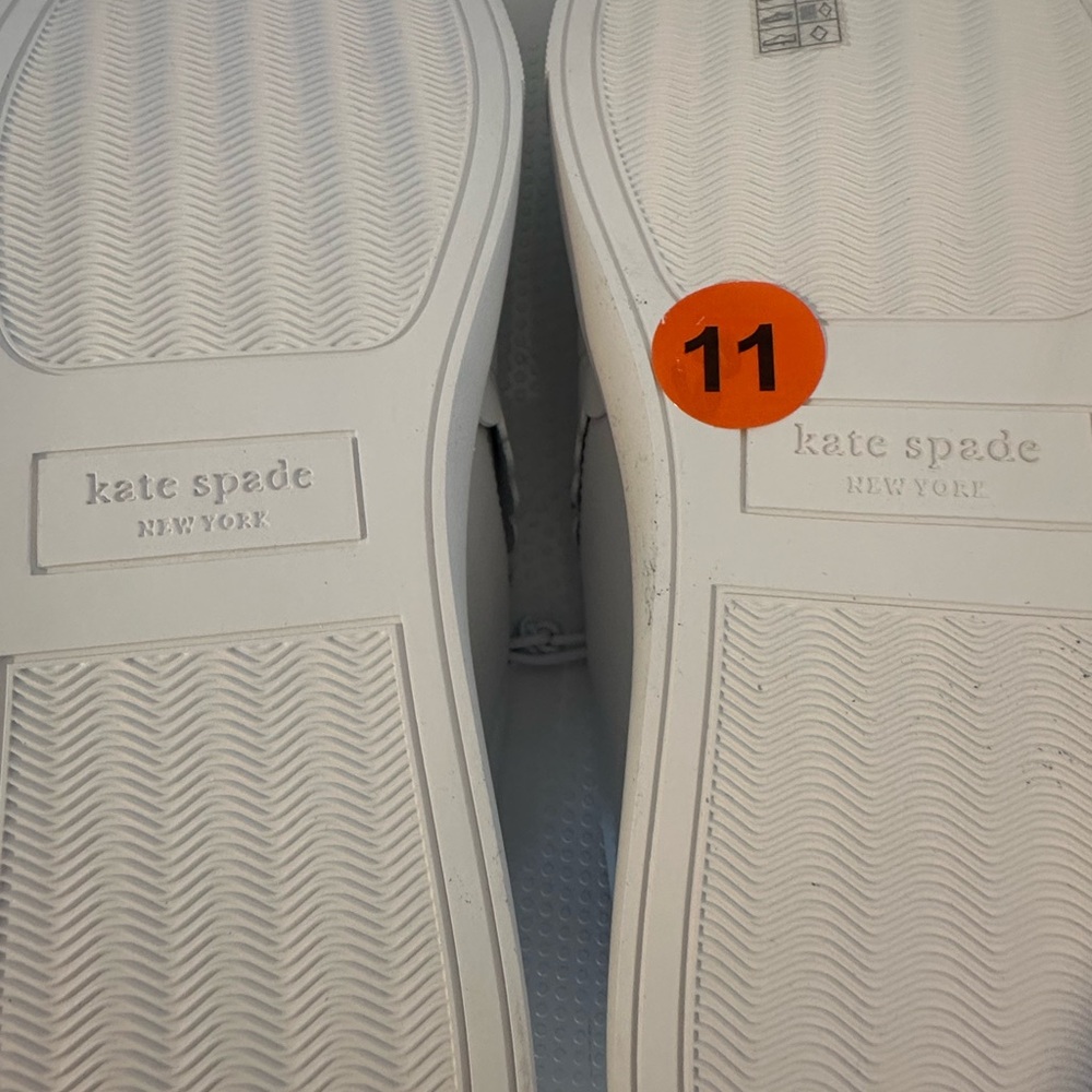 🆕Kate Spade Leather Slip-On Sneakers - Picture 14 of 14